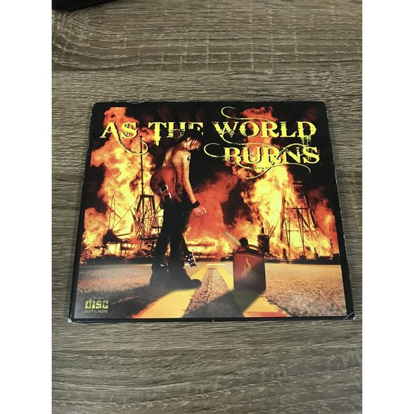 As The World Burns (CD 2011 Digipak) Ferreira *Rare * Out Of Print *Very Good* - Picture 1 of 4